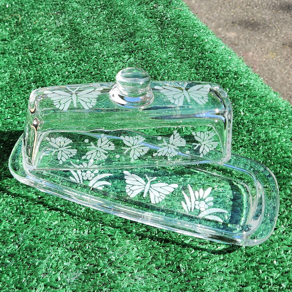 Butterfly Butter Dish