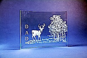 Deer Dad Plaque