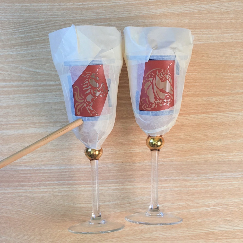 Enchanting Unicorn Wine Glasses