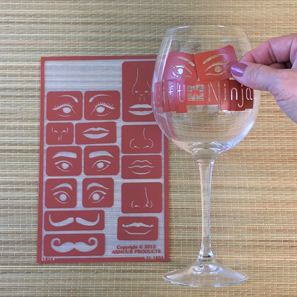 Gift Ninja Wine Glass