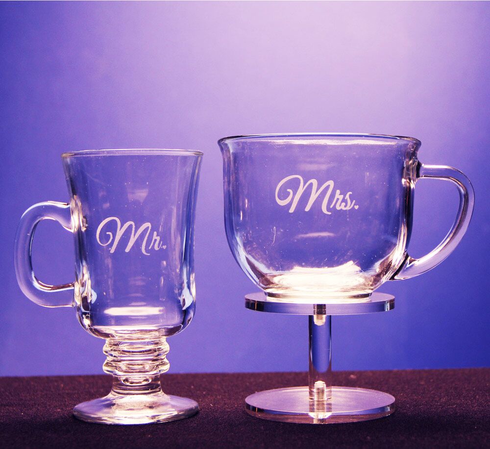 Glass Etching: Gift Ideas For Newlyweds 