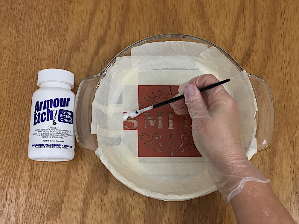 Personalized Baking Dish