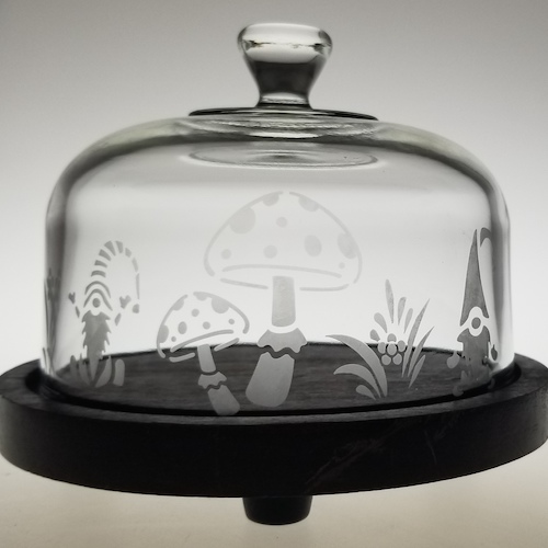 Glass Etching: Protective Cloches