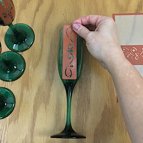 Ornamental Green Flutes