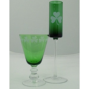 Shamrock Glasses