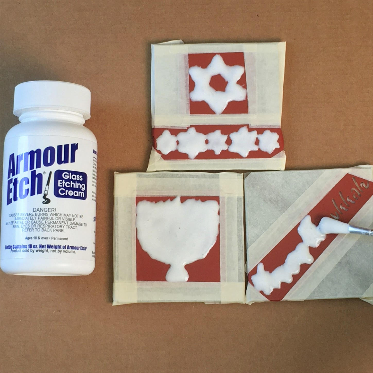 Hanukkah Coaster Set