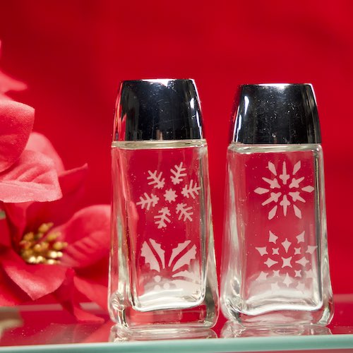 Salt & Pepper Snowflakes